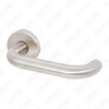 High Quality #304 Stainless Steel Wooden Door Handle/Lever Handle （LHT01）