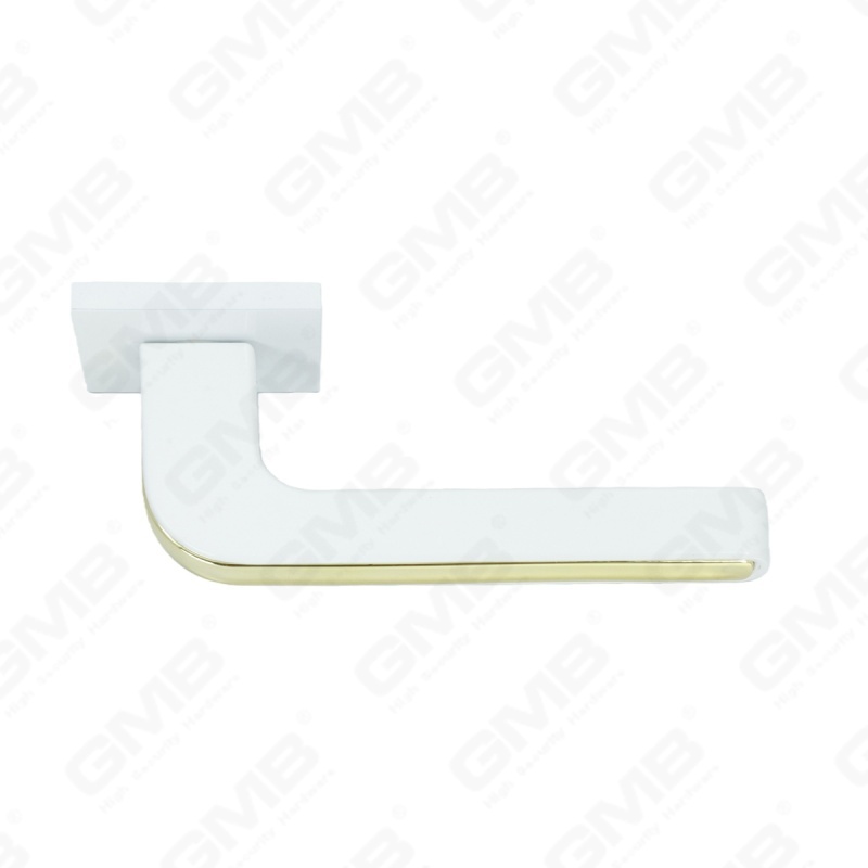 New Modern House Decoration Aluminum Door Handle on Round Rosette