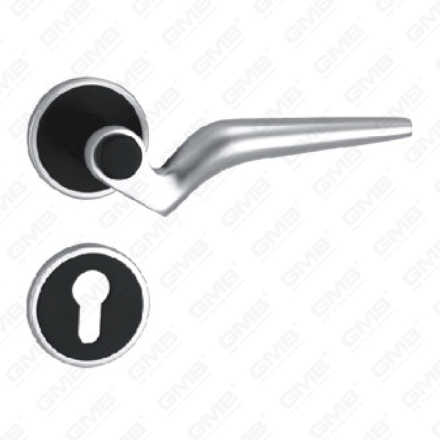 Oxygenate Aluminium Door Handle on Plate Plate Door Handle (GF807-G81-V)