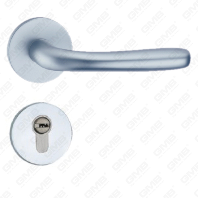 Oxygenate Aluminium Door Handle on Plate Plate Door Handle (GF8411-30)