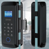 High Security Fingerprint/RFID Card/WiFi/Tuya/TT APP Digital Smart Glass Door Lock (254)