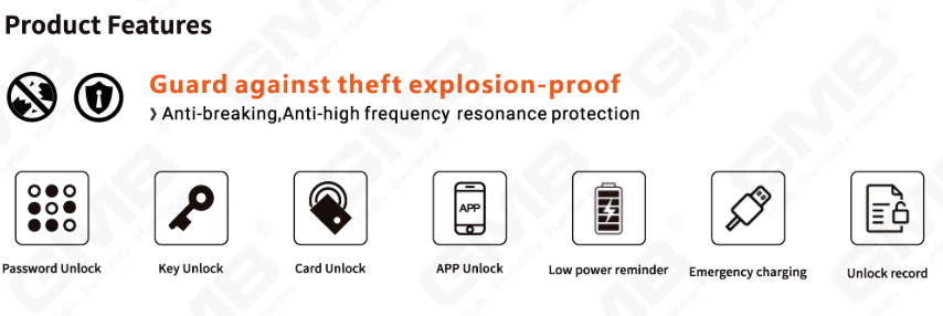 Biometric Smart NFC Card Password Lock Cylinder Electronic Cylinder ELECTRONIC CYLINDER(S1 KK)