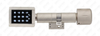 High Security Multi-Unlocking Ways IP65 Keyless WiFi Digital Tuya/Tt APP Smart Electronic Door Lock Rim Cylinder