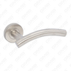 High Quality BS En1906 Grade 4 SUS304 Stainless Steel Entry Round Rose Interior Door Lever Handle (LHT005)