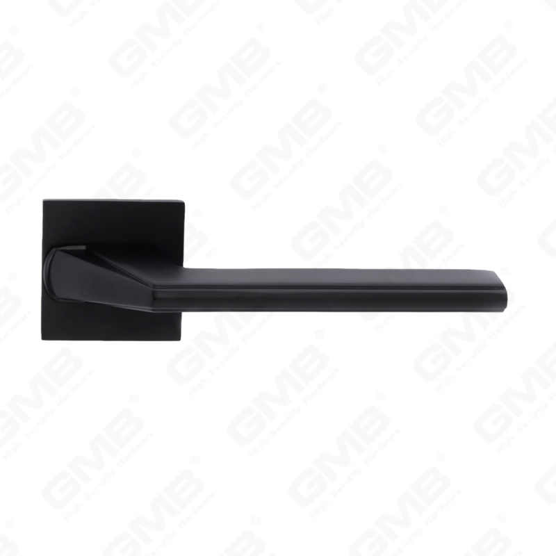 New Modern House Decoration Aluminum Door Handle on Round Rosette