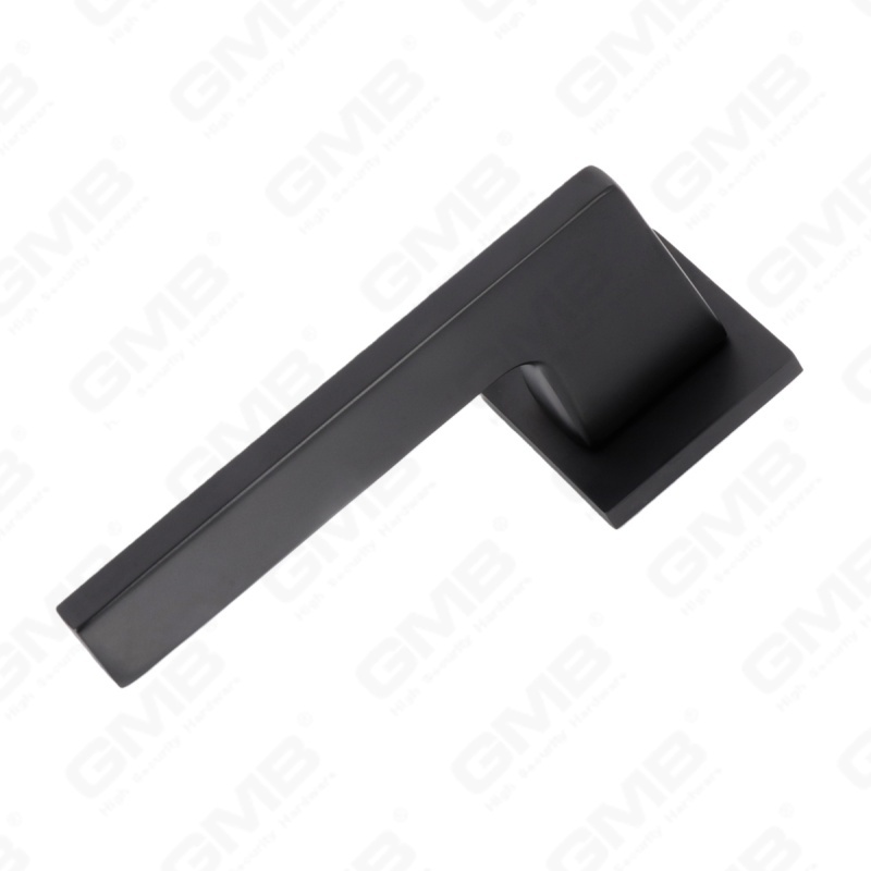 New Modern House Decoration Aluminum Door Handle on Round Rosette