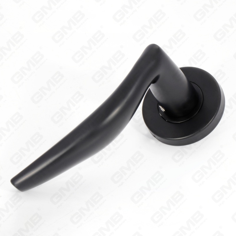 High Quality BS En1906 Grade 4 SUS304 Stainless Steel Entry Round Rose Interior Door Lever Handle (LHT034)