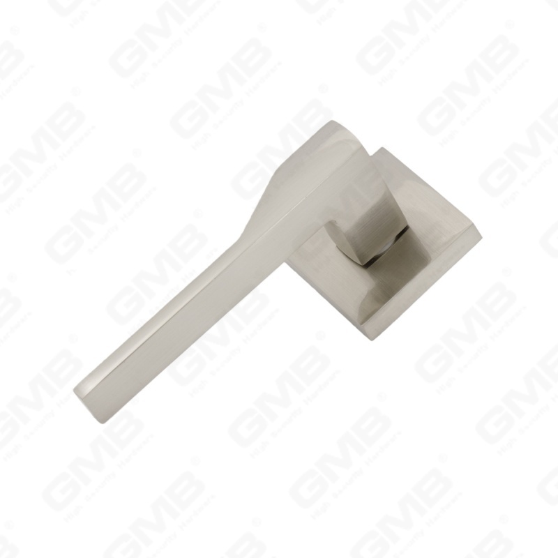 New Modern House Decoration Aluminum Door Handle on Round Rosette