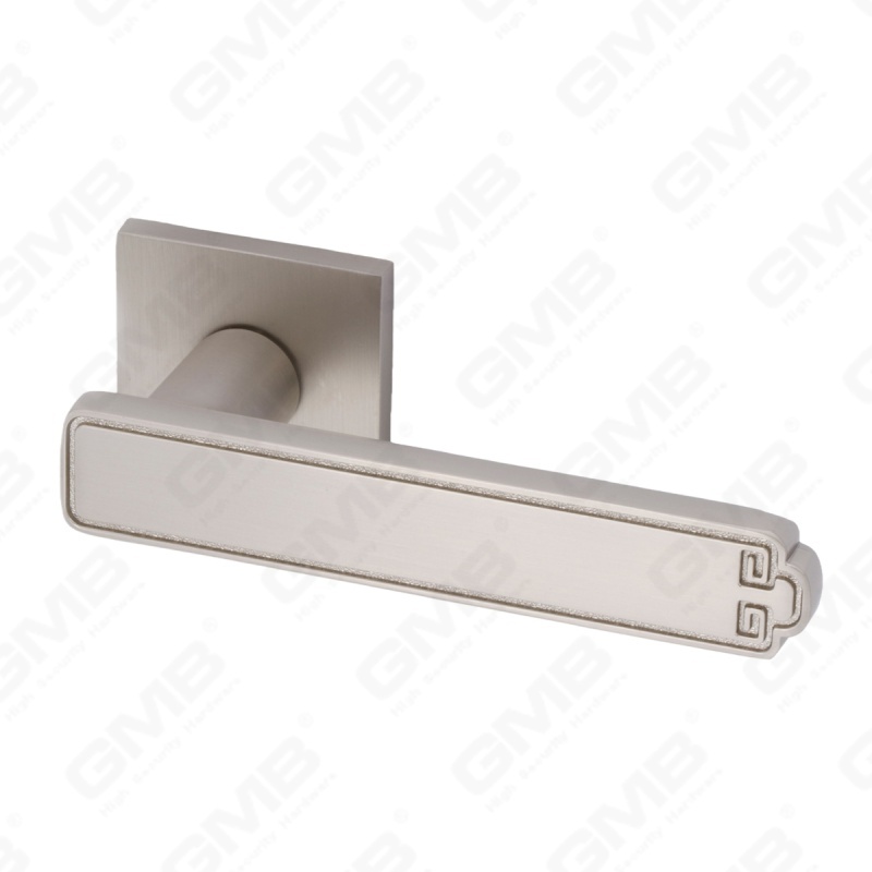 New Modern House Decoration Aluminum Door Handle on Round Rosette