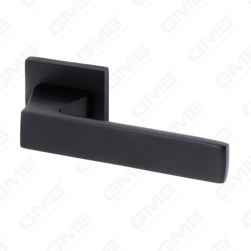 New Modern House Decoration Aluminum Door Handle on Round Rosette