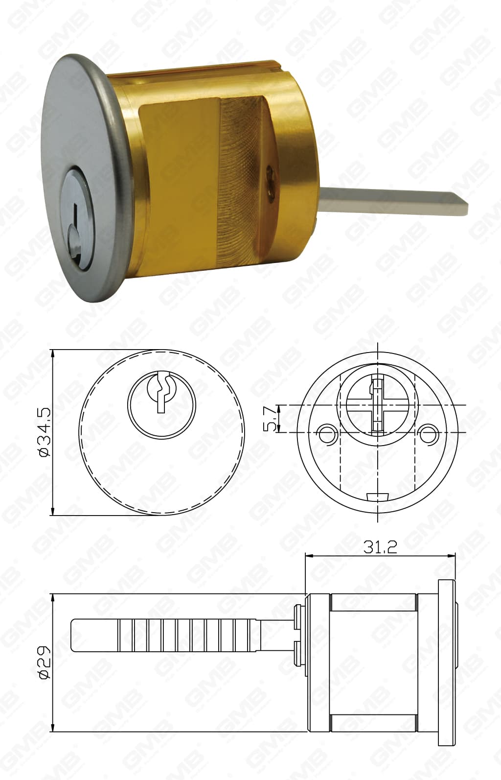 02 Standard Cylinder_GMB-CY-13-26