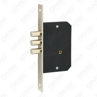 High Security Mortise Door lock 3 pin Steel deadbolt cylinder hole Lock Body (189-3MS)