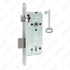 High Security Mortise Door lock Zamak deadbolt Zamak latch key hole Lock Body (Z65Z Z75Z Z95Z)
