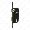 High Security Mortise Door Steel deadbolt Steel Zamak latch cylinder hole Lock Body (240C-P-ZN)