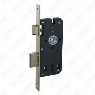 High Security Mortise Door Lock Steel or Zamak deadbolt Brass or Zamak latch 2 zamak keys with 6 differs Lock Body (9010BK-N)