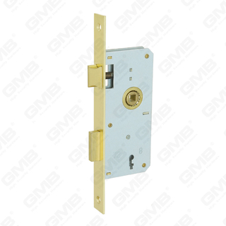High Security Mortise Door Lock Steel or Zamak deadbolt Brass or Zamak latch 2 zamak keys with 6 differs Lock Body (9010BK)