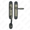 High Security Zinc Alloy Outside Villa Door Handle Dim Antique Brass (E8315-DAB)