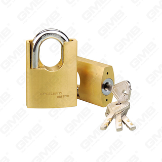 Shackle Protected Brass Disc Padlock (031)