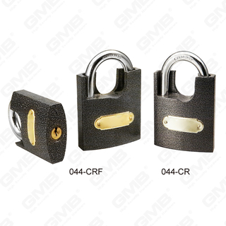 Shackle Protected Plastic Painted Iron Padlock（044）