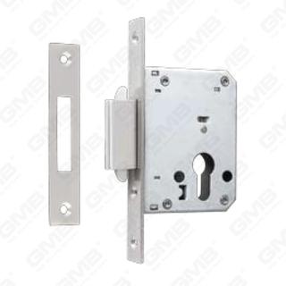 High Security Stainless Steel Mortise Door cylinder hole lock Lock Body for wooden or sliding doors (40S/50S)