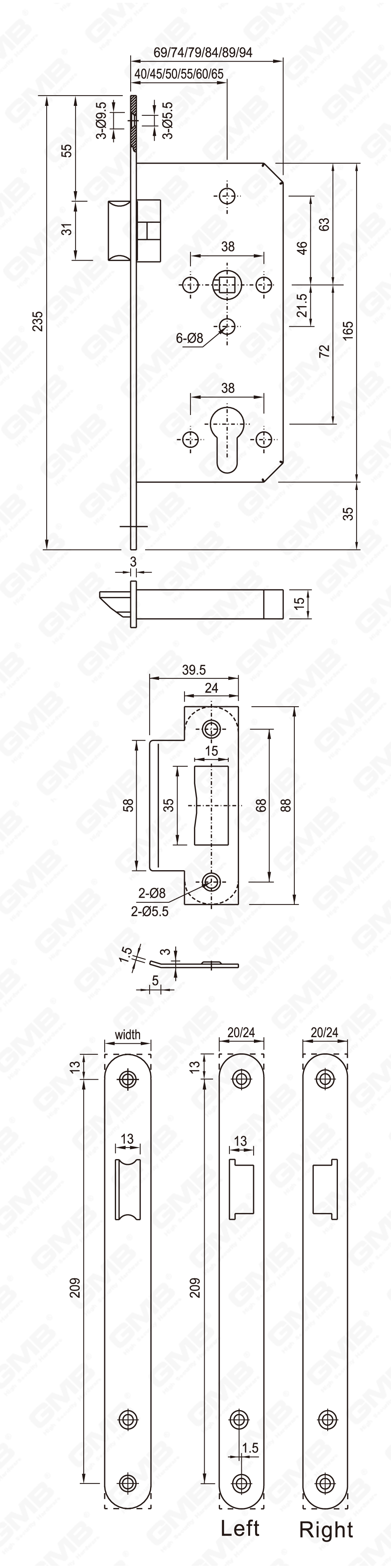 04 Stainless steel lock_4072ZN-19