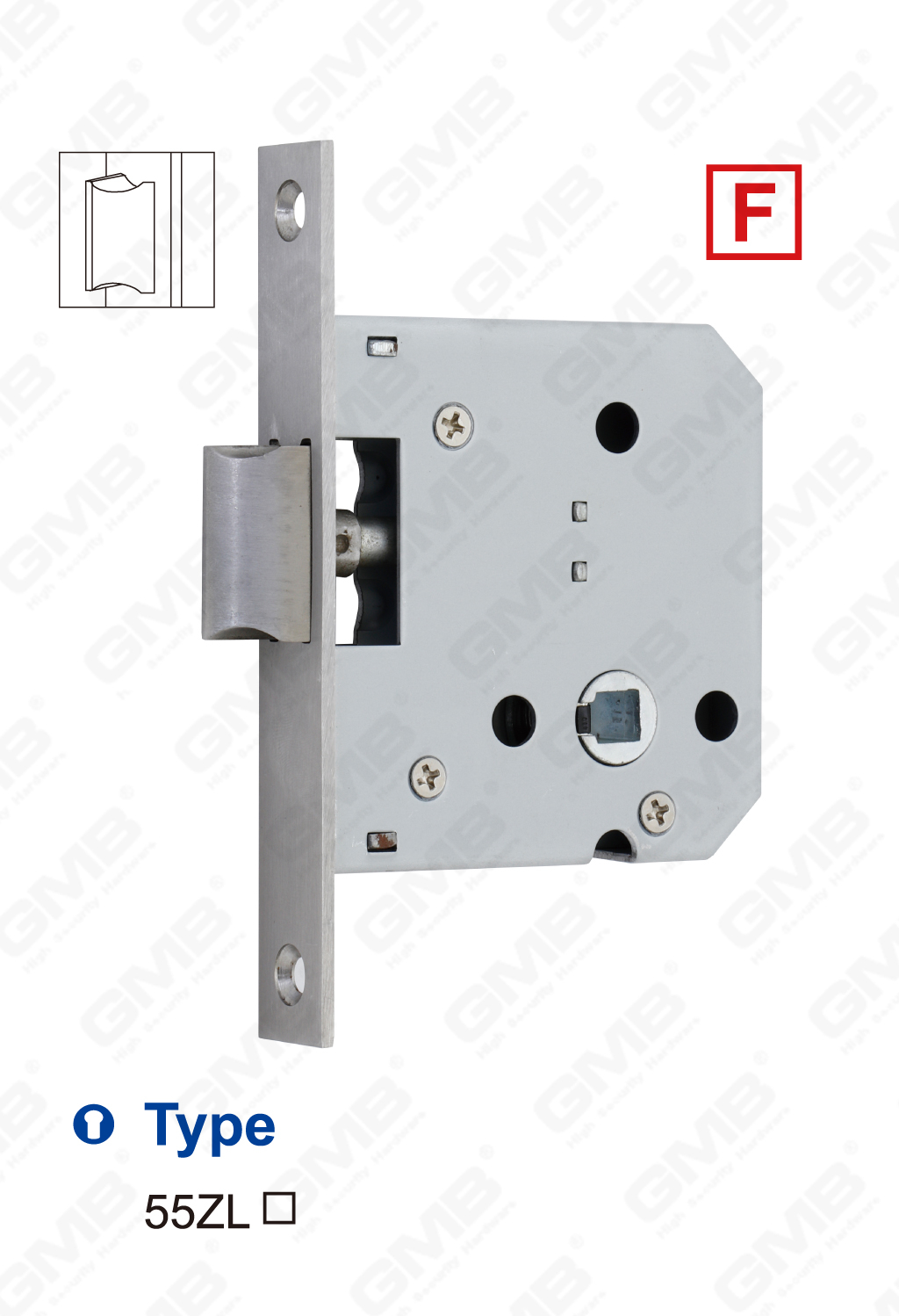 04 Stainless steel lock_55ZL-14