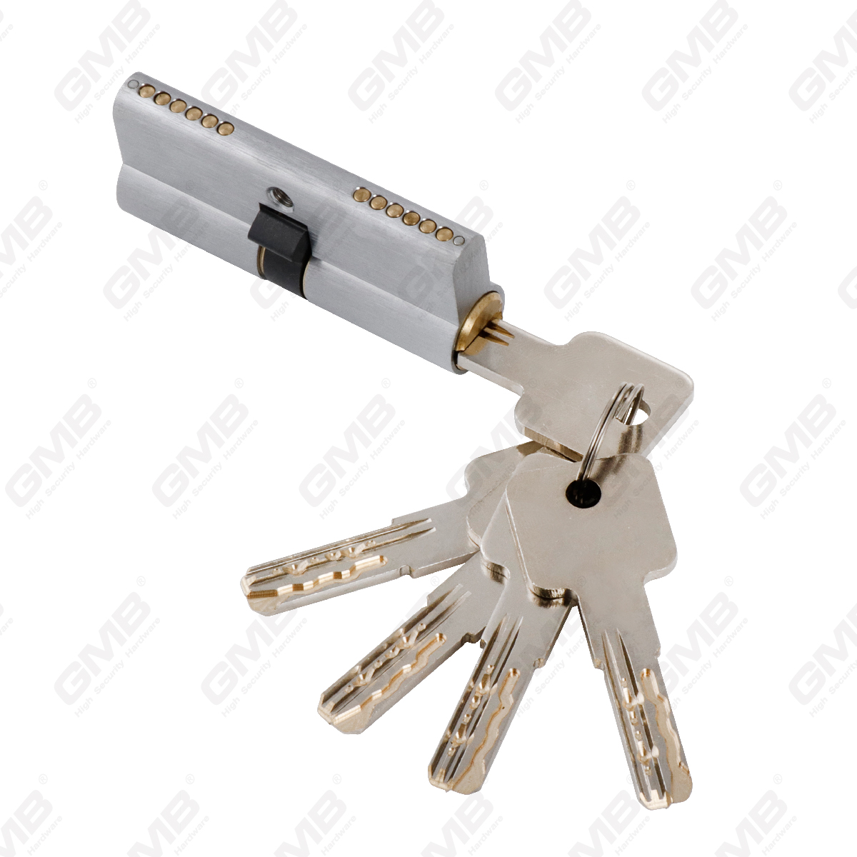 High security cylinder with snake key way (GMB-CY-26A)