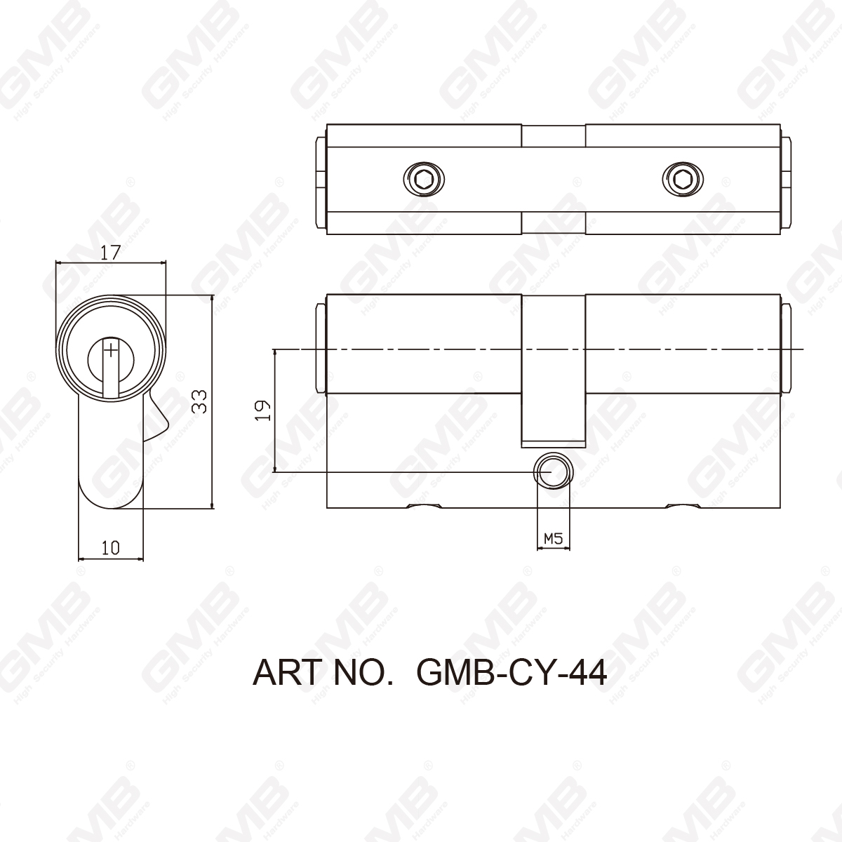 High Precision Euro Cylinder（GMB-CY-44）-08