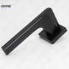 Modern Simple Solid Zinc Alloy Split Door Lock Handle on Square Rosette（Z072501）