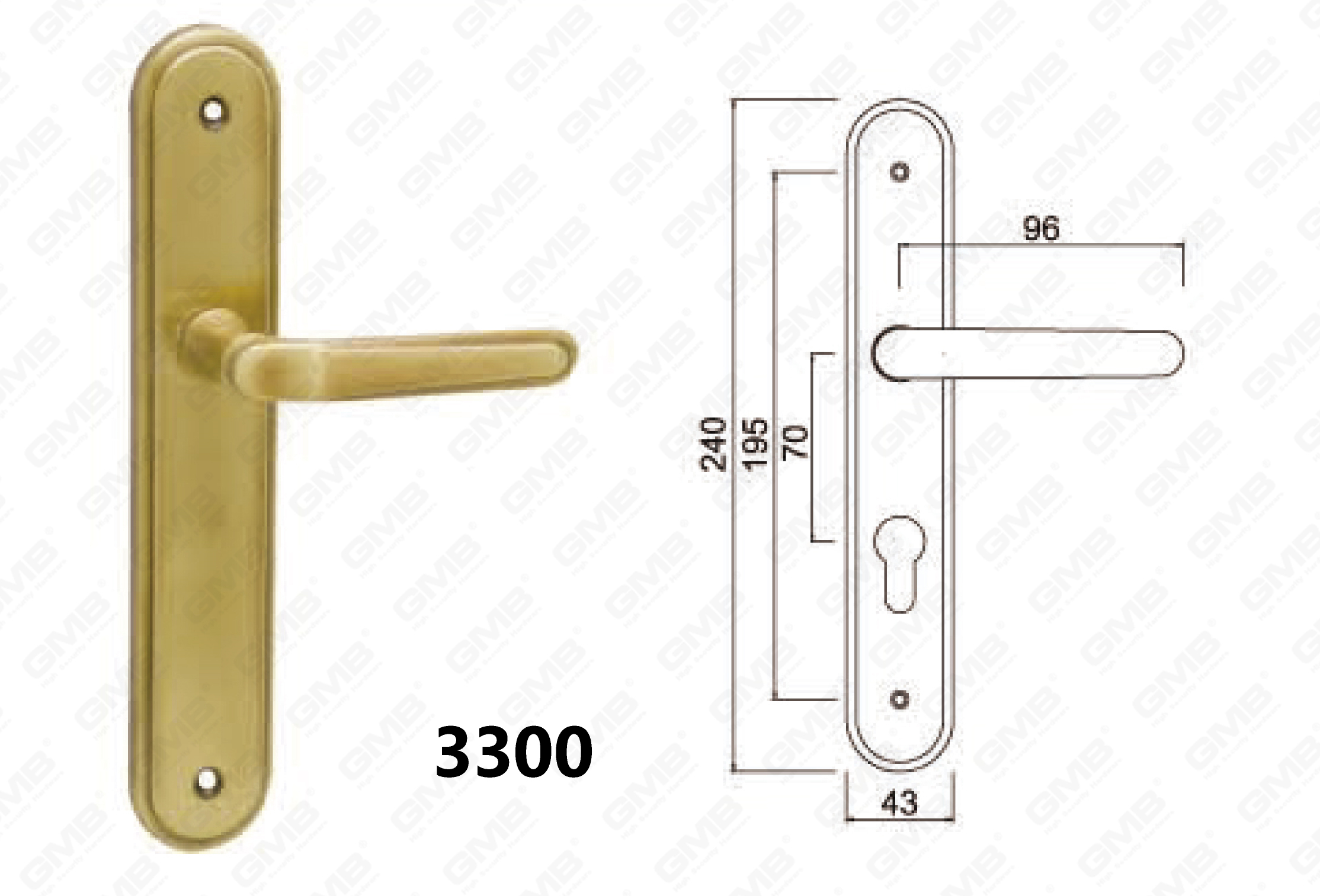 Door Hardware Handle