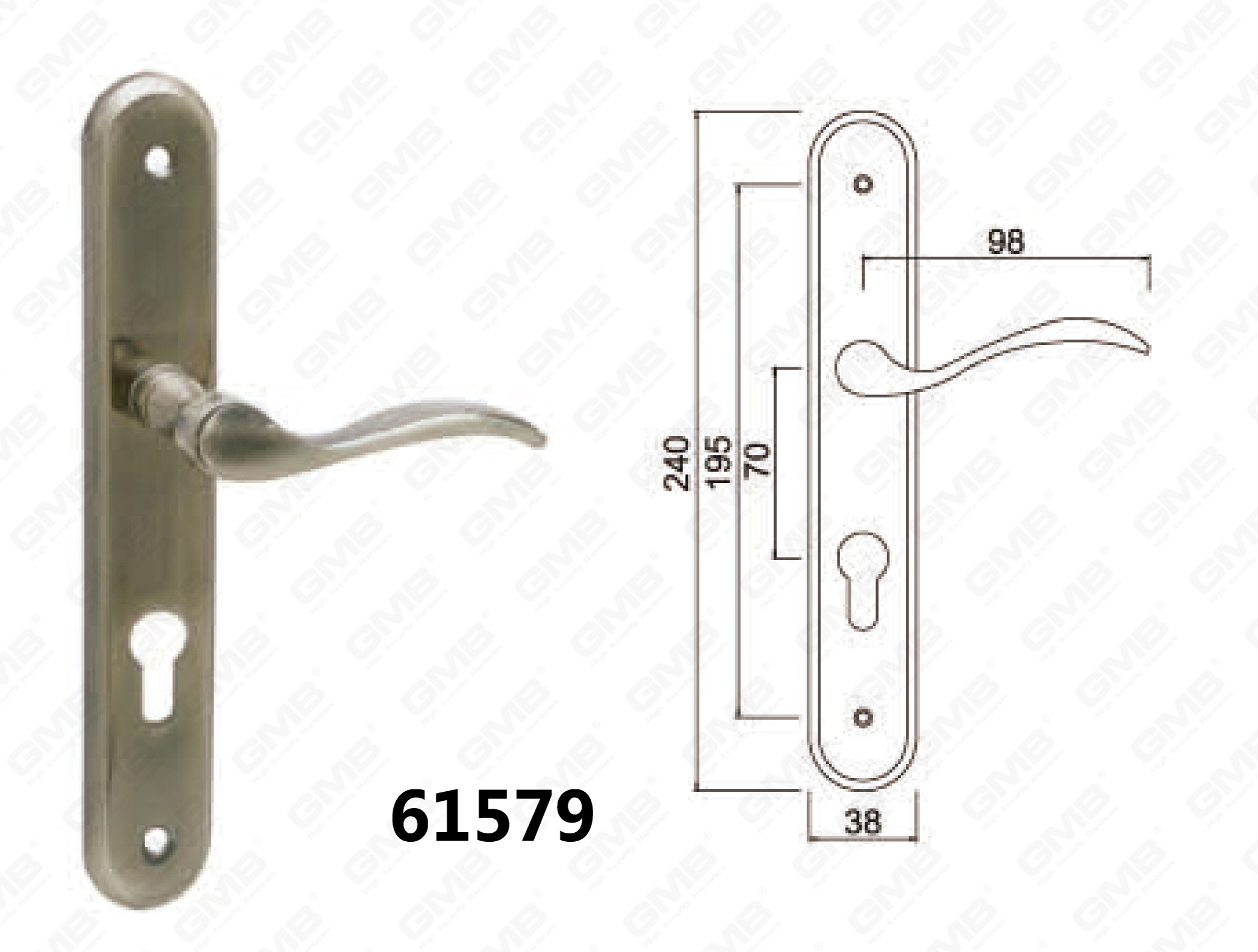61579Hardware Handle