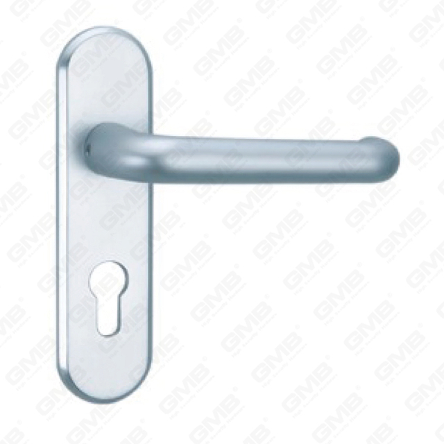Oxygenate Aluminium Door Handle on Plate Plate Door Handle (G392-G10)