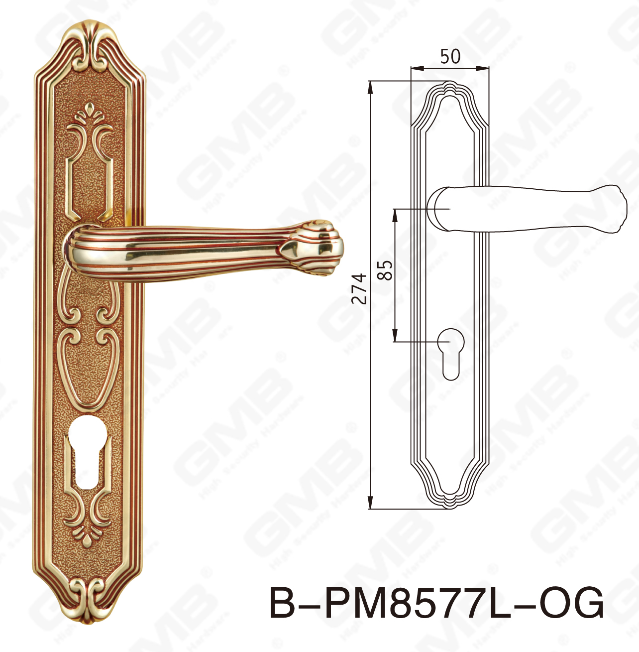 06 Brass Handle_B-PM8577L-OG-46
