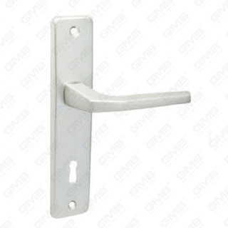 Oxygenate Aluminium Door Handle on Plate Plate Door Handle (9015F)