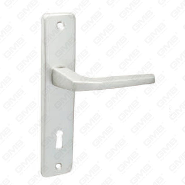 Oxygenate Aluminium Door Handle on Plate Plate Door Handle (9015F)
