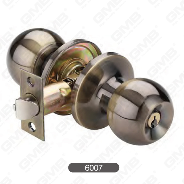 Stainless Steel Tubular Knob Lockset Door Lock Ball Knob [6007]