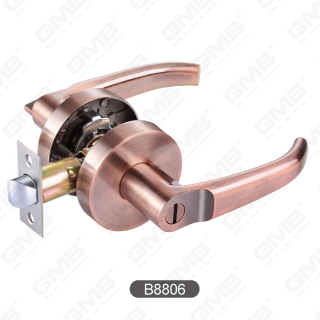 Heavy Duty Tubular Lever Lock Entry Zinc Alloy Handle Door Lock 【B8806】