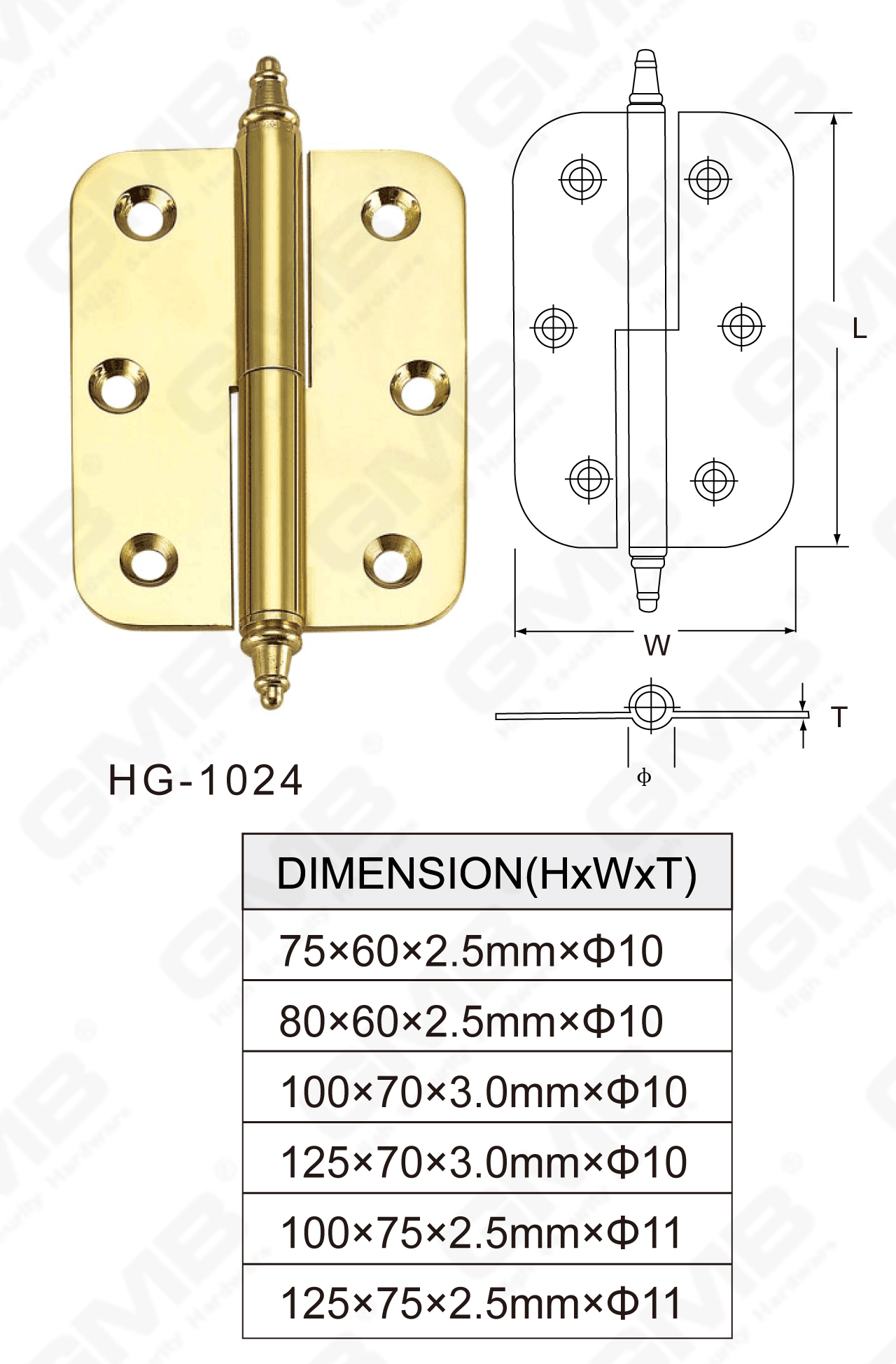 Brass Hinge Series_HG-1024-53