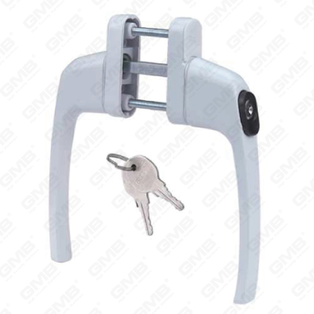 UPVC Aluminum Alloy Casement Window or Door Lock Handle [CGZS028B-SG]