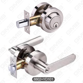 Combo Door Lock Set with Knob Lock Hardware Combo Sets [8802+YD101]