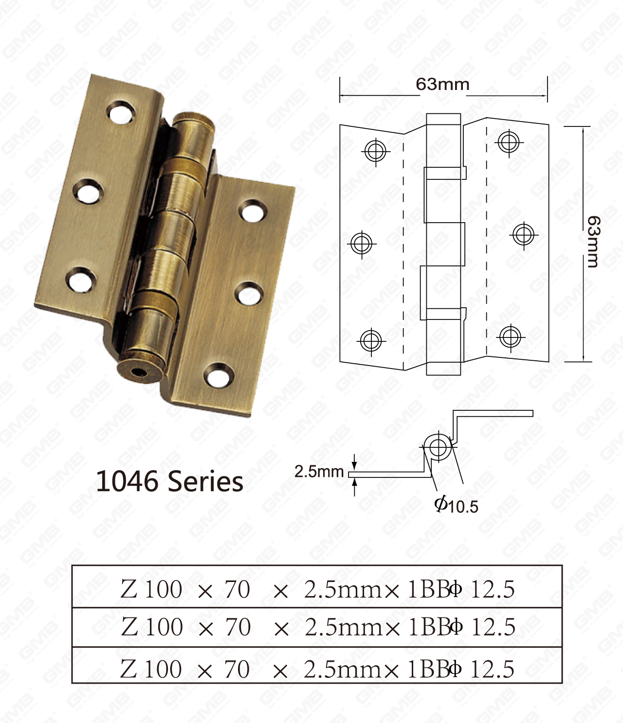 Steel Hinge Series_1046-94