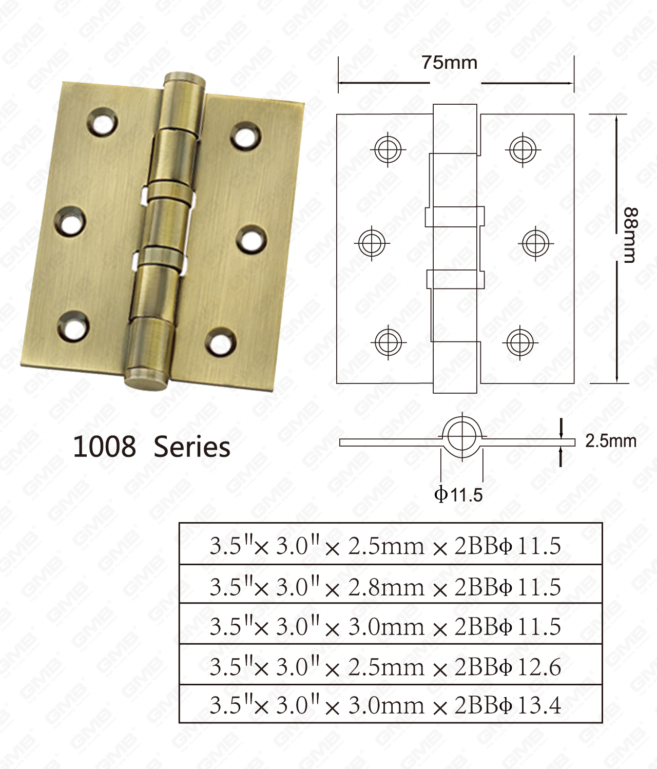 Steel Hinge Series_1008-18