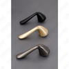 Modern Simple Solid Zinc Alloy Split Door Lock Handle on Round Rosette（Z062409）