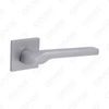 New Modern House Decoration Aluminum Door Handle on Round Rosette