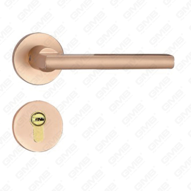 Oxygenate Aluminium Door Handle on Plate Plate Door Handle (GF8411-G25-J)