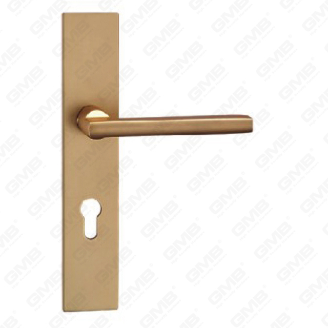 Oxygenate Aluminium Door Handle on Plate Plate Door Handle (G501-G25-J)
