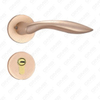 Oxygenate Aluminium Door Handle on Plate Plate Door Handle (GF8411-G77-J)