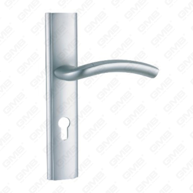 Oxygenate Aluminium Door Handle on Plate Plate Door Handle (G504-G79)
