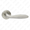 High Quality #304 Stainless Steel Door Handle Round Rose Lever Handle (GB03 58)