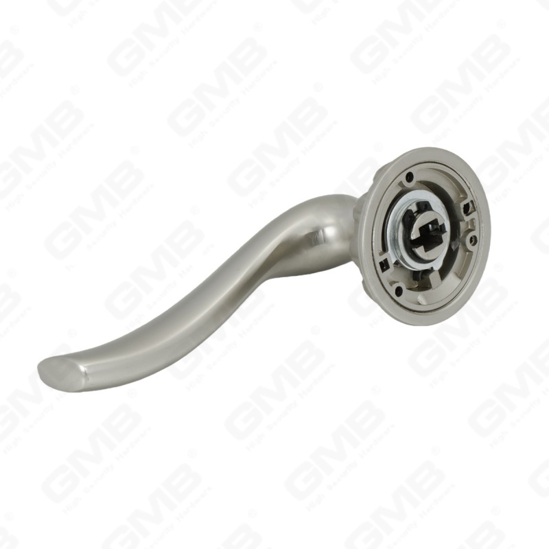 New Modern House Decoration Aluminum Door Handle on Round Rosette